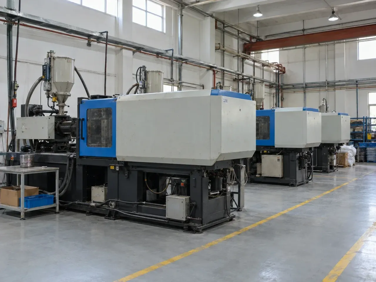 Automotive interior parts molding plant, complete