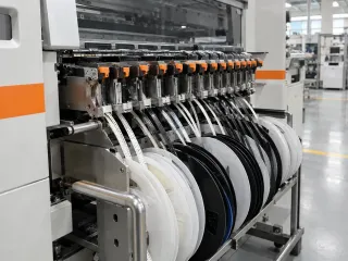 PCB assembly plant, 4 SMT lines, complete 3